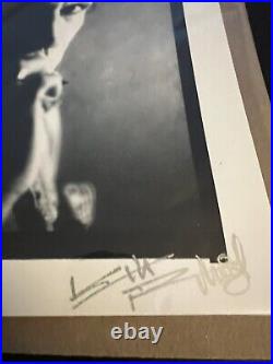 Keith Richards Signed Main Offender Picture Poster Rolling Stones Rare /100 Jsa