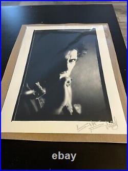 Keith Richards Signed Main Offender Picture Poster Rolling Stones Rare /100 Jsa