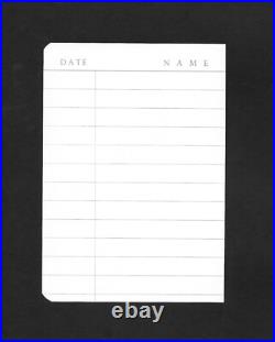 Keith Richards Signed Note Page Rolling Stones Vintage 1960's Guaranteed Auto