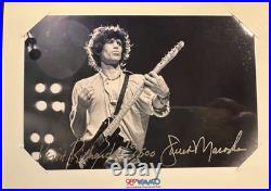Keith Richards Signed Photo 1978 Rolling Stones Limited Edition By Janet Macoska