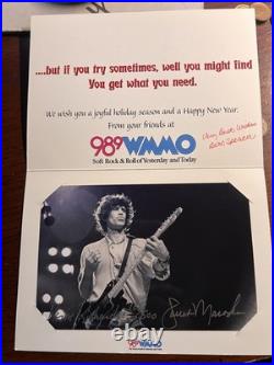 Keith Richards Signed Photo 1978 Rolling Stones Limited Edition By Janet Macoska
