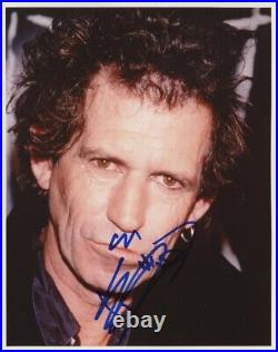 Keith Richards- Signed Photograph (The Rolling Stones) Keith Richards- Signed Photograph (The Rolling Stones)
