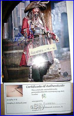 Keith Richards Signed Pirates of the Caribbean Autograph The Rolling Stones