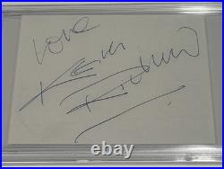 Keith Richards Signed Vintage Cut Autograph PSA Authentic The Rolling Stones