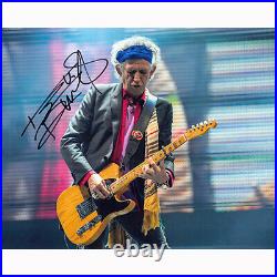 Keith Richards The Rolling Stones (87191) Authentic Autographed 8x10 + COA