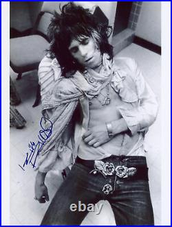 Keith Richards The Rolling Stones Authentic Signed 10.5x14 Photo JSA #XX09506