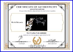 Keith Richards (The Rolling Stones) Hand Signed Autograph + COA