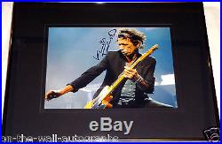 Keith Richards The Rolling Stones Hand Signed Autographed 11x14 Photo! Proof+coa