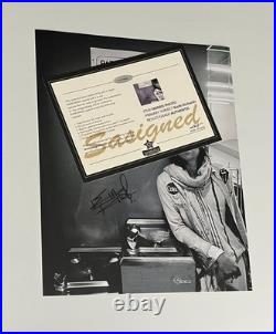 Keith Richards The Rolling Stones Signed 11x14 Photo (PATIENCE PLEASE.) COA