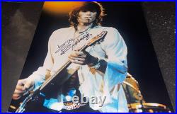 Keith Richards The Rolling Stones Signed Autographed 11x14 Photo withCOA
