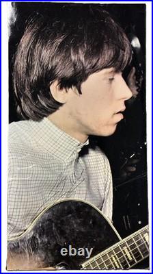 Keith Richards Vintage Signed 6x11 Photo The Rolling Stones JSA LOA