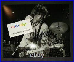 Keith Richards of The Rolling Stones Autographed 8x10 Photo COA