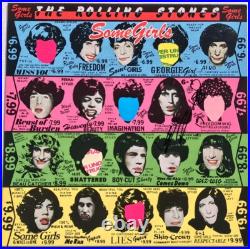 Keith Richards signed Album Rolling Stones Some Girls lp