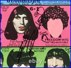 Keith Richards signed Album Rolling Stones Some Girls lp