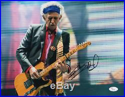 Keith Richards signed autographed 11x14 photo! Rolling Stones! RARE! JSA LOA