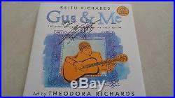 Keith Richards signed book Coa + Proof! Gus & Me Rolling Stones autograph