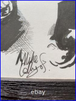 Keith richards Rolling Stones Original art signed picture Framed 11.5 X 15