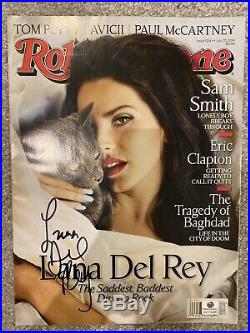 Lana Del Rey, Katy Perry And Stevie Nicks Autographed Rolling Stone RARE