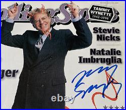 Legendary TV Host & Politician Jerry Springer Signed Autographed Rolling Stone
