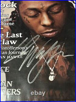 Lil Wayne autographed Rolling Stones Magazine April 2009 JSA Certification