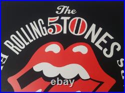 Lithograph Rolling Stones 50 Years Shepard Fairy Signed Numbered Genuine