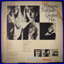 MARIANNE FAITHFULLSigned GREATEST HITS Promo AlbumThe Rolling StonesSexyDiva