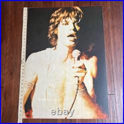 MICK JAGGER PSA Autograph XXL 1970s Concert Poster Signed Rolling Stones MICK JAGGER PSA Autograph XXL 1970s Concert Poster Signed Rolling Stones