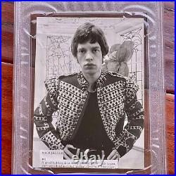 MICK JAGGER PSA/DNA Slab Autograph Photo Signed Rolling Stones Type 1