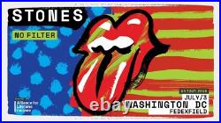 MICK JAGGER SIGNED PHOTO WITH CONCERT POSTER & COA INCLUDED The Rolling Stones