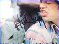 MICK JAGGER autographed 1980s vg++ Rolling Stones Waiting On A Friend sleeve 45 MICK JAGGER autographed 1980s vg++ Rolling Stones Waiting On A Friend sleeve 45