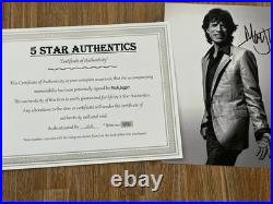 MICK JAGGER autographed 8x10 photo, signed, authentic, Rolling Stones, COA