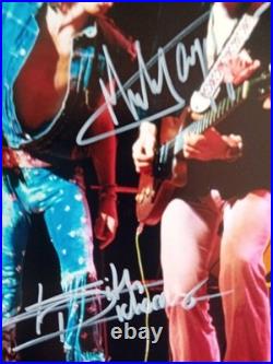 MICK and KEITH ROLLING STONES Genuine signed 10X8 PHOTO THE GLIMMER TWINS COA