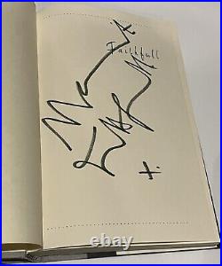 Marianne Faithfull-SIGNED-Autobiography-1st ed-FINE! -Rolling Stones-Tears Go By