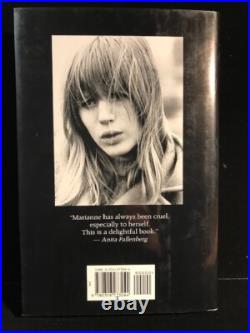 Marianne Faithfull Signed An Autobiography Hc Book 1st Edition Rolling Stones