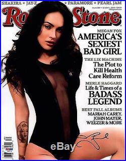 Megan Fox 11x14 Signed Sexy Photo Autograph Hot Rolling Stone! Tattoos Psa Dna20