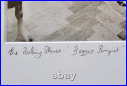 Michael Joseph Beggars Banquet Rolling Stones Signed Photo London 1968 No 22/250