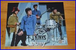 Mick Avory Autographed Photo with Beckett Hologram The Kinks / Rolling Stones