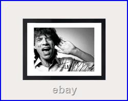 Mick Jagger Autograph + COA (Rolling Stones)