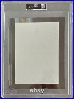 Mick Jagger Autograph with Charlie Watts (PSA) Rolling Stones St James Club London