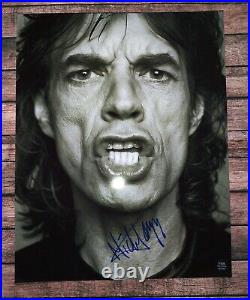 Mick Jagger Hand Signed Autograph 11x14 Photo COA Rolling Stones