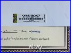 Mick Jagger Hand Signed Photo + COA The Rolling Stones