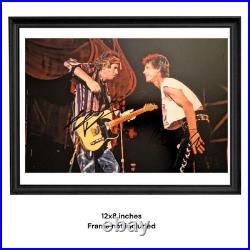Mick Jagger & Keith Richards Rolling Stones Hand Signed Dual Photo COA PSA QO Mick Jagger & Keith Richards Rolling Stones Hand Signed Dual Photo COA PSA QO