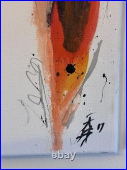 Mick Jagger Keith Richards Rolling Stones Original Acrylic Paintings 19.5×23.5