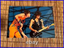 Mick Jagger Keith Richards Rolling Stones autographed photo signed coa