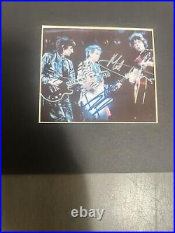 Mick Jagger, Keith Richards, Ron Wood Rolling Stones Autographed Photo