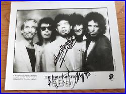 Mick Jagger Keith Richards signed photo coa + Proof! Rolling Stones autographed