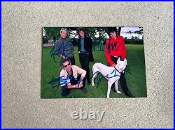 Mick Jagger Richards Watts Rolling Stones signed autographed photo coa 6x8 inch