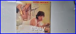 Mick Jagger (Rolling Stones) LP-Album signed / autograph / signiert