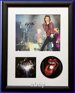 Mick Jagger / Rolling Stones / Signed Photo / Autograph / Framed / COA