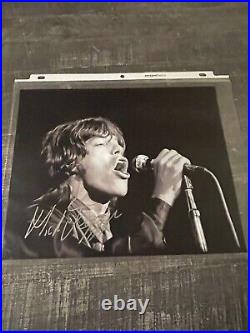 Mick Jagger (Rolling Stones) signed Autographed 8x10 photo With Dual COAs